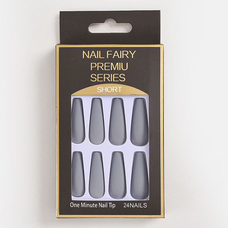 Wholesale Long Matte Frosted Ballerina Manicure